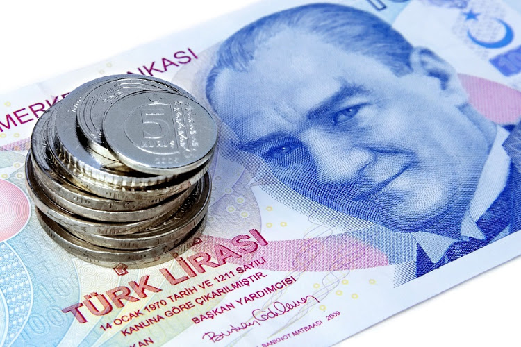 TURKISH LIRA FELL TO RECORD LOWS AGAINST THE US DOLLAR