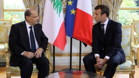 aoun macron