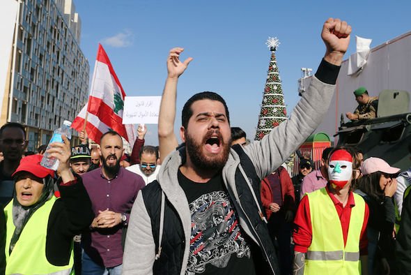 Lebanon protests: Yellow Vest protests spread as Lebanese citizens demand better living standards (Image: REUTERS)