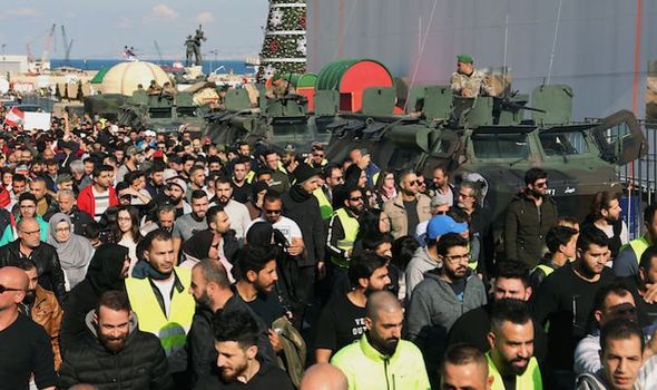  Lebanon protests: Yellow Vest protests spread as Lebanese citizens demand better living standards (Image: REUTERS)