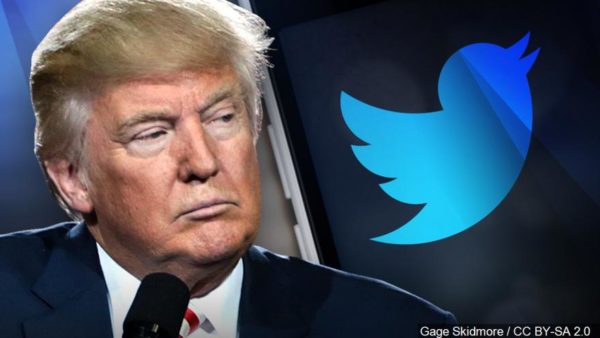 trump alone with twittter