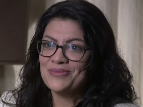 FILE PHOTO: A day after vowing to “impeach the motherf**cker,” Rep. Rashida Tlaib (D-MI) on Friday evening said President Donald Trump “has met his match” and “he’s just going to have to deal” with it.JAN 15, 2019