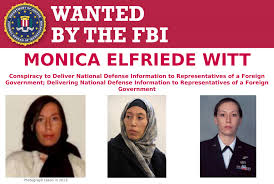 Monica Elfriede Witt wanted by FBI