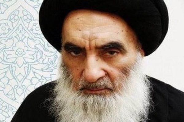 Iraq’s  most senior Shiite cleric Ayatollah Ali al-Sistani 