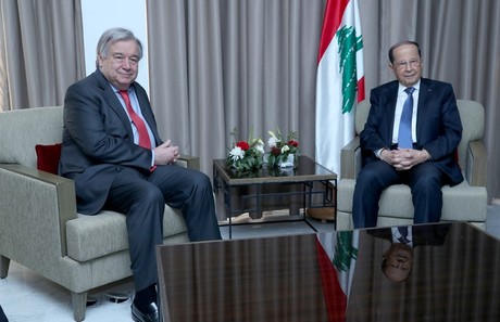 aoun Guterres