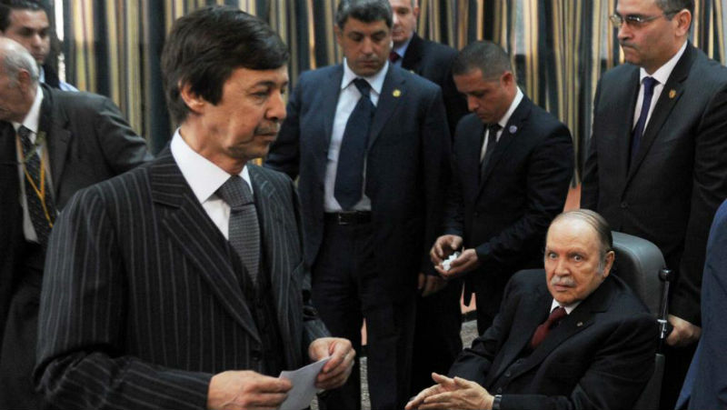 File photo: Said Bouteflika and his brother former President Abdeaziz Bouteflika
