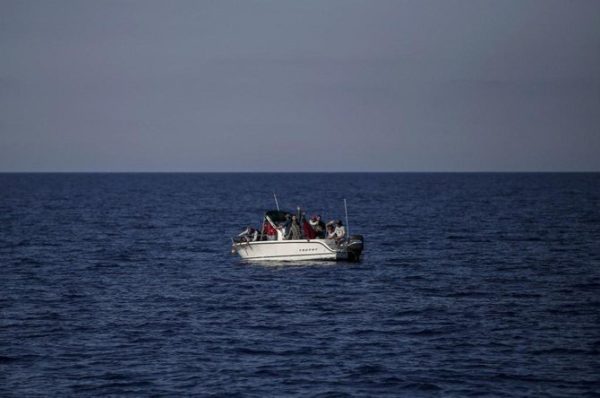 A fishing boat that was illegally carrying eight Syrian refugees to the Mediterranean island of Cyprus capsized on Monday. (File/AFP)