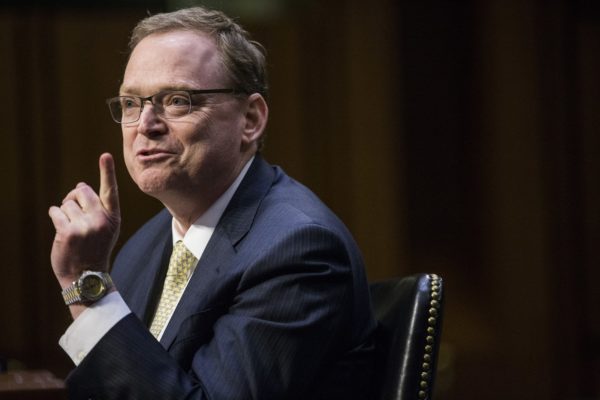Kevin Hassett, chairman of the Council of Economic Advisers, during a hearing of the Joint Economic Committee of Congress in Washington in March 2018.