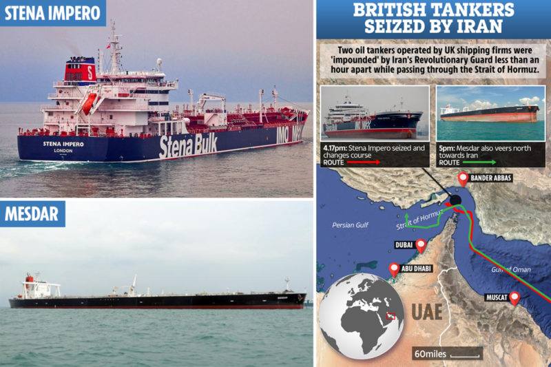 Oil tankers blocked Iran crisis Global Markets Brace for Impact