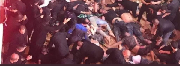 At least 31 people have died on Tuesday as a result of a stampede at a major shrine in Karbala city of Iraq, the health ministry said.