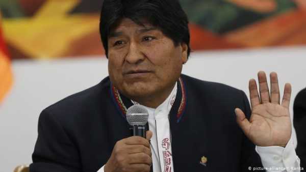 Bolivian President Evo Morales resigned 
