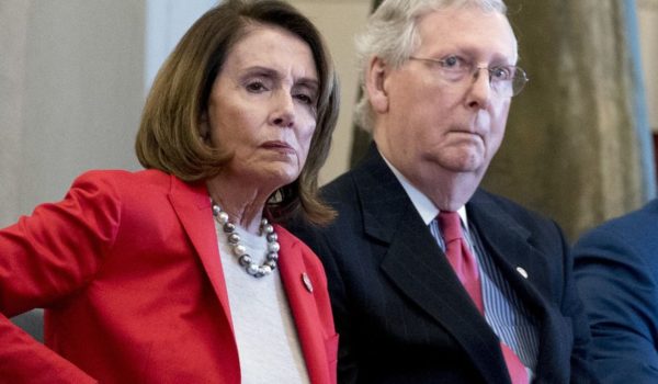 Democratic House Speaker Nancy Pelosi, Republican Senate Majority Leader Mitch McConnell  R and Senate Armed Services Committee Chairman Lindsey Graham, South Carolina Republican and a noted Trump ally on the Hill, led a slew of legislators calling on the president to rethink his decision Monday
