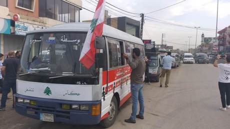 “Bus of Revolution” tours Lebanese regions
