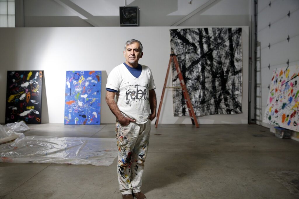 Poet, painter and former POW Kifah Abdulla takes action through art