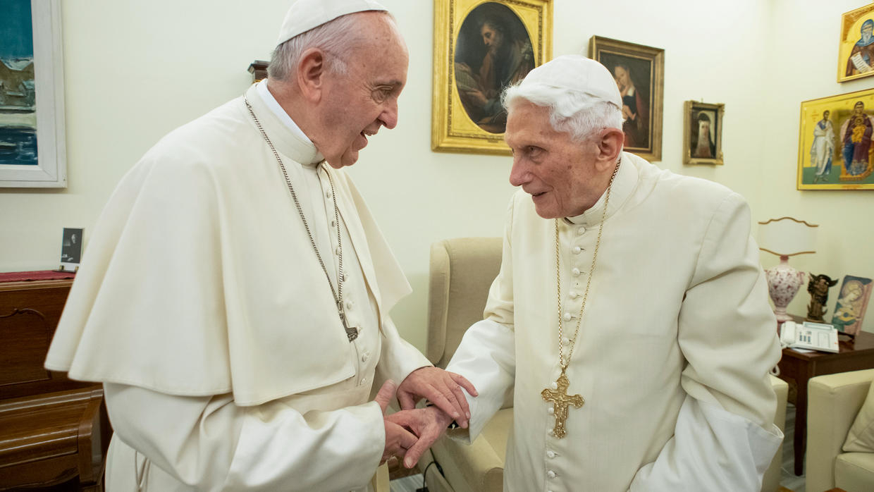 Ex-pope Benedict rejects opening up priesthood to married men
