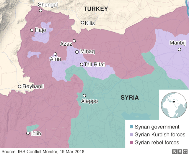 Syria war: Dozens killed in truck bomb attack at Afrin market – Ya Libnan