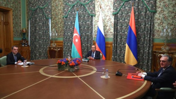 Russia hosts Armenia-Azerbaijan talks as fighting  over Nagorno-Karabakh continues