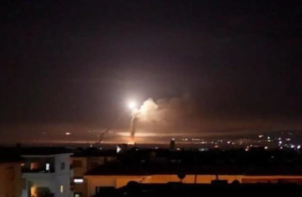 Israeli air strikes in Syria hit Syrian, Iranian military targets