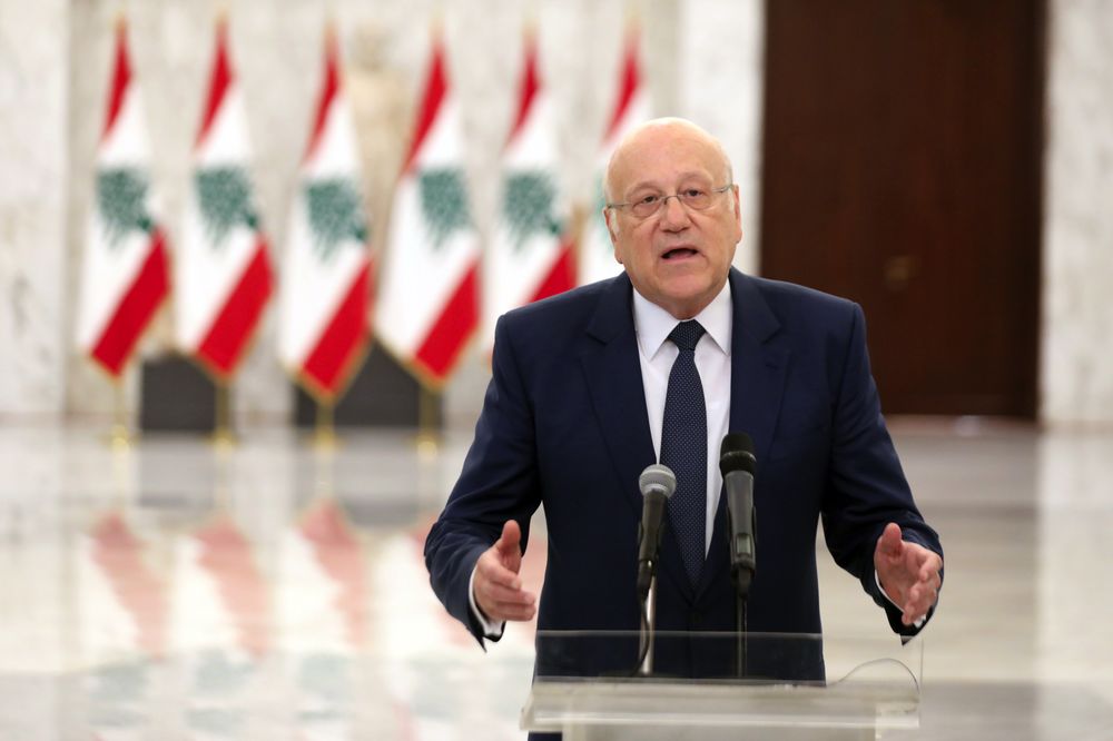 Lebanon’s Mikati urges Kordahi to quit, slams Hezbollah over its anti- Arab stand
