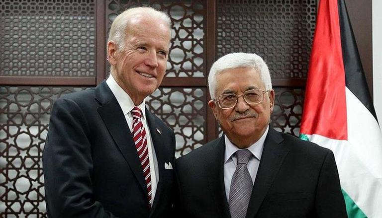 Biden states support for two-state solution. Abbas says the key to peace is ending Israeli occupation