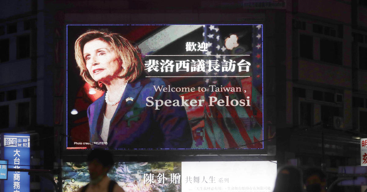 Pelosi defies China’s threats, lands in Taiwan