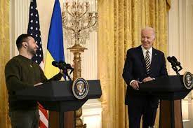 Biden promises Zelensky to back Ukraine ‘as long as it takes’