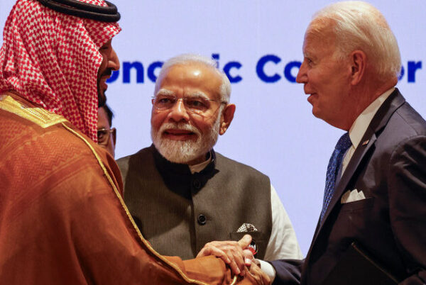 Rail and shipping project linking India to Middle East and Europe unveiled by G20