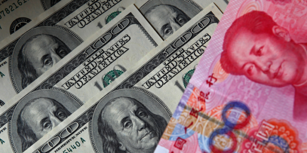 Chinese yuan strengthens slightly against USD