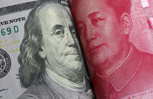 China has been dumping US dollars to defend its weakYuan which is at all time low