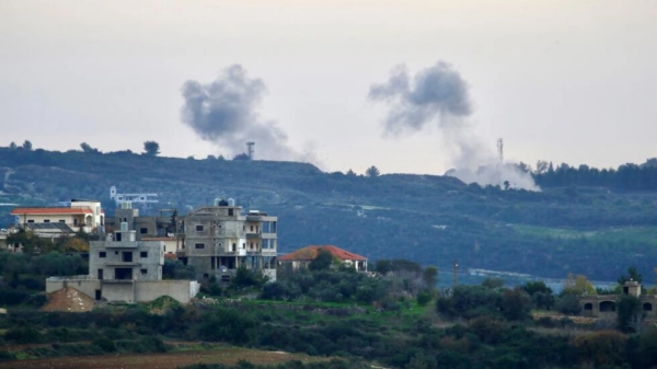 Hezbollah fires over 60 rockets at Israel in response  to killing of Hamas leader