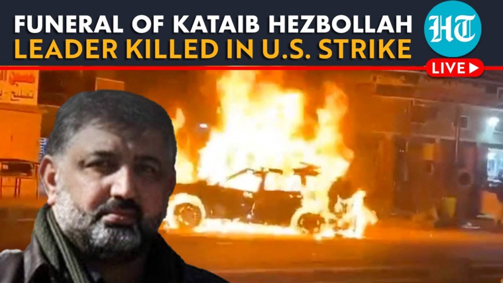 Us Drone Strike In Baghdad Kills Iran Backed Kataib Hezbollah Militia