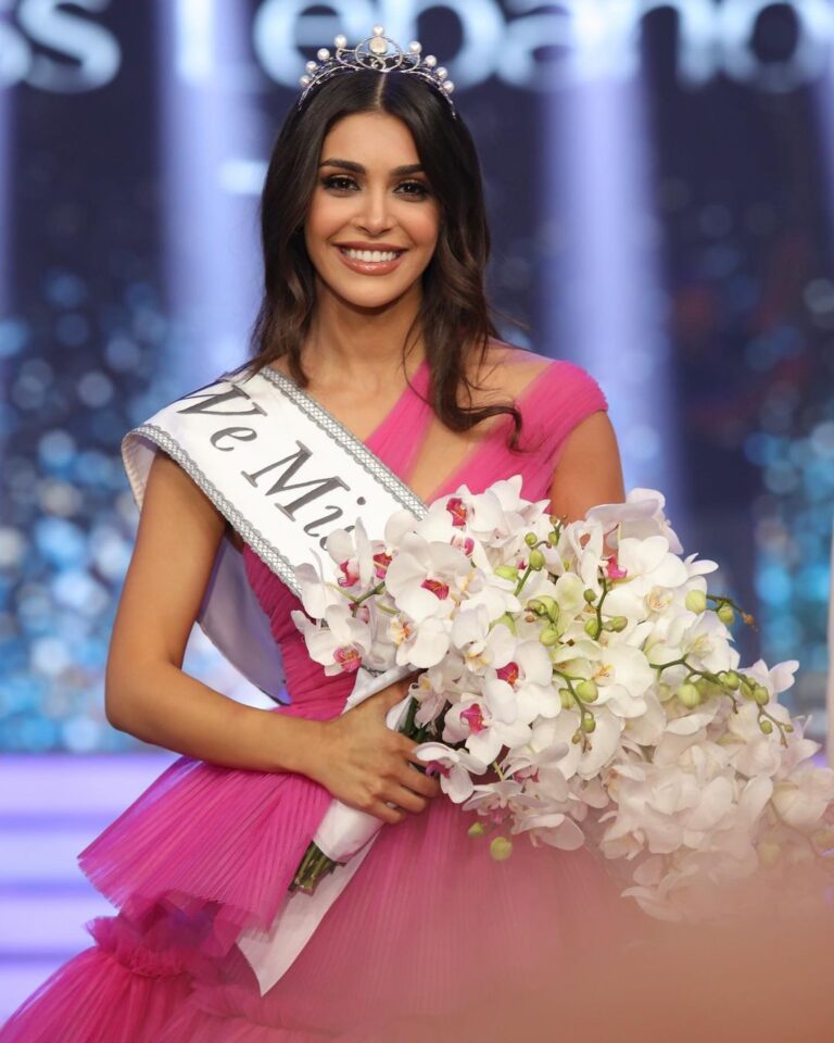 Miss Lebanon Yasmina Zaytoun was named first runner-up at Miss World ...