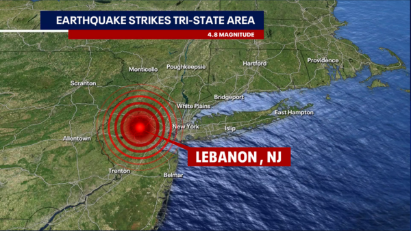 4.8 earthquake hits New York City region