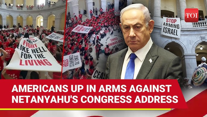 Thousands expected to swarm Capitol today to protest Netanyahu visit, speech