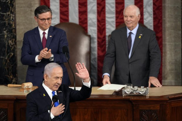 Reaction to Netanyahu’s speech” Nothing to do with substance only divisive politics