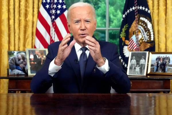 Only in America, Biden’s unprecedented act to save democracy. A grateful farewell
