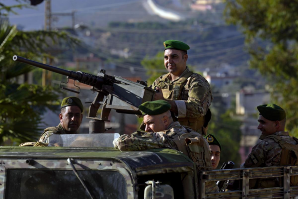 Lebanon’s army watches   as fighting intensifies between Israel and Hezbollah