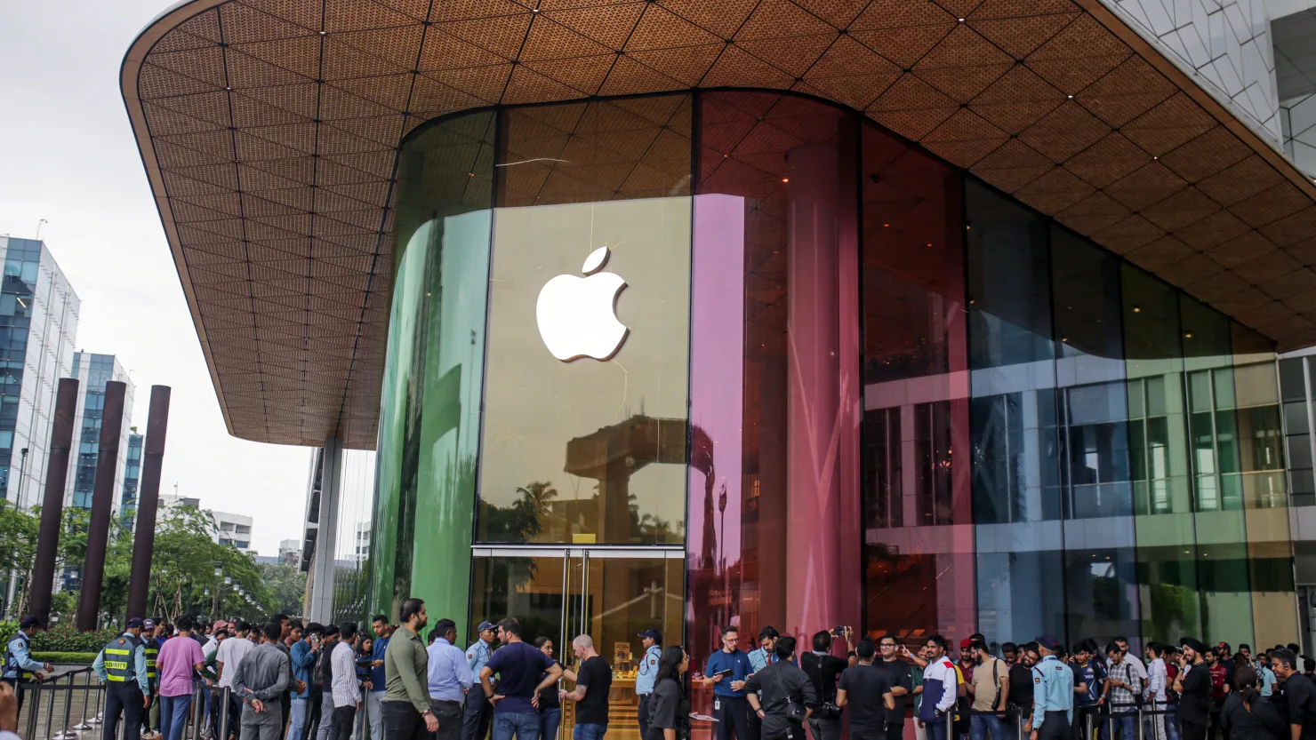 Apple airlifted iPhones worth a record $2 billion from India in March as Trump tariffs loomed