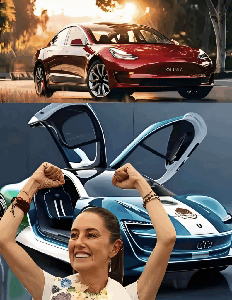 Mexico unveils Olinia, its first EV which will debut at opening game of ...