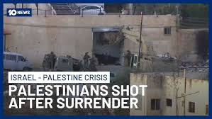 Israeli forces kill 2 Palestinians after apparent surrender