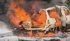 A car bomb killed a Russian general  in Moscow