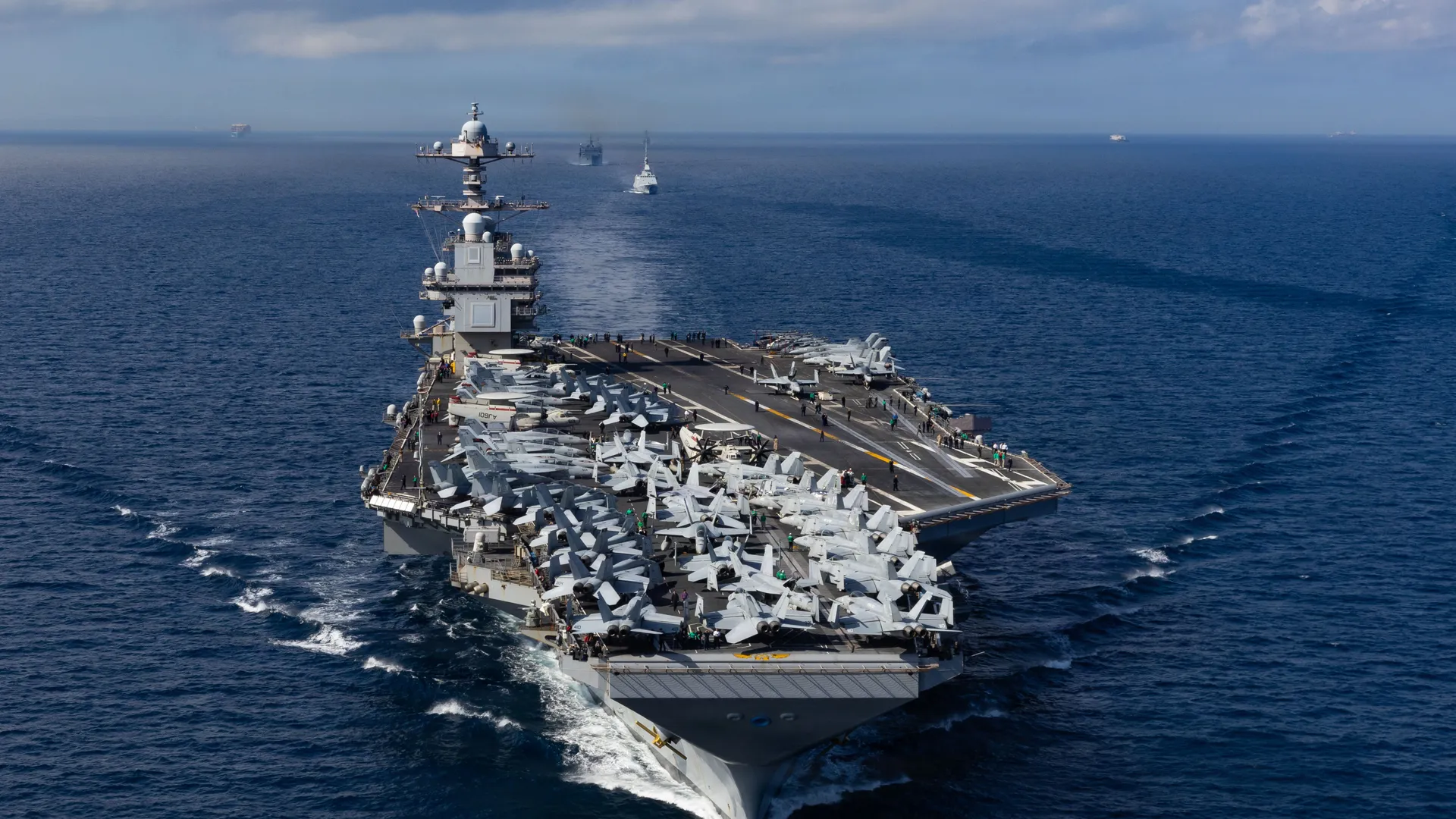 Trump sends America’s largest  aircraft carrier to Gulf amid Iran threats