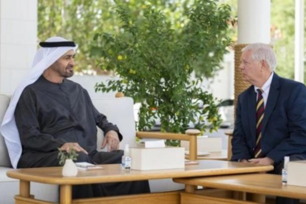 UAE president met US senator Graham in Abu Dhabi