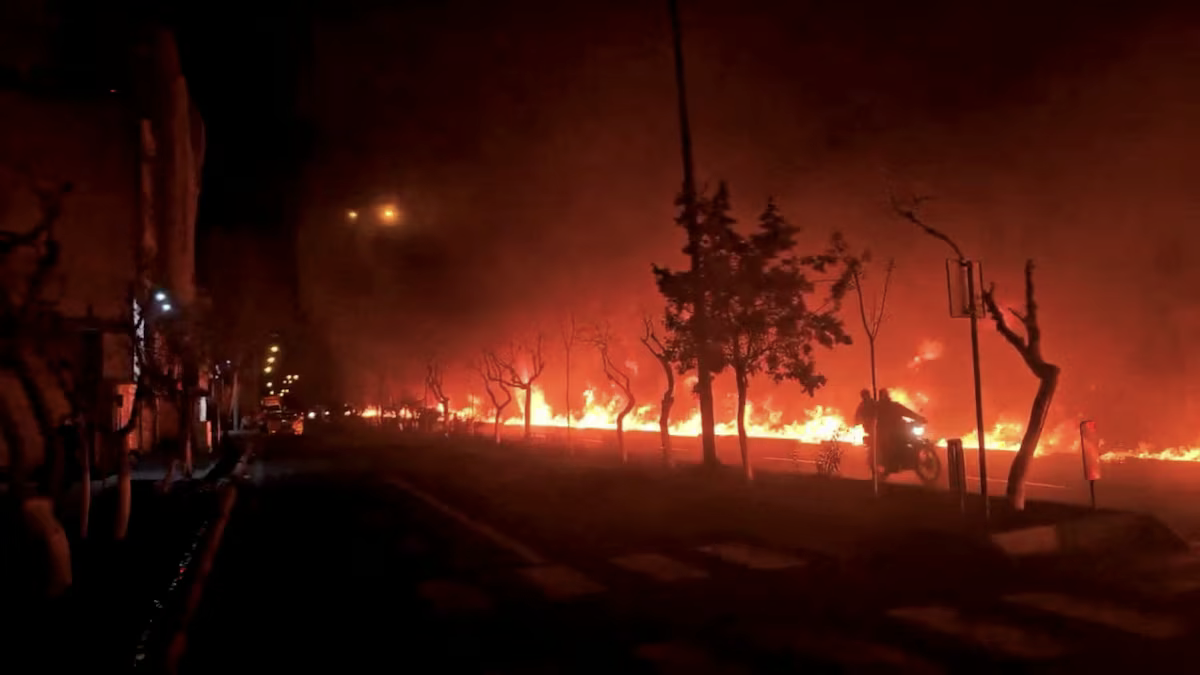 WHO warns of health risks from ‘black rain’ in Iran