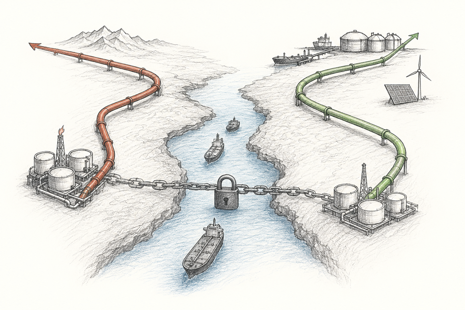 End the world’s dependence on Hormuz