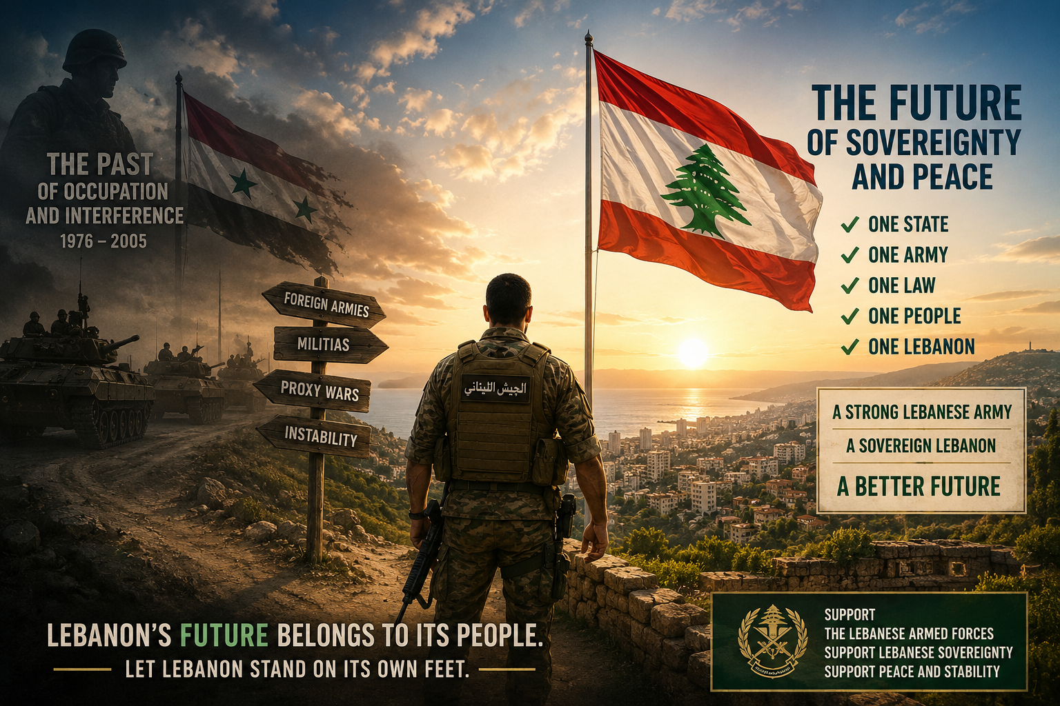 Mr. Trump: Keep Syria Out of Lebanon