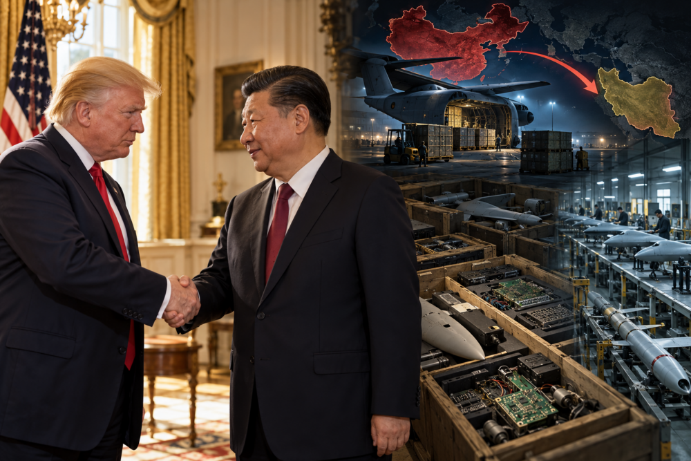Xi comes to Washington while China supplies Iran’s war machine