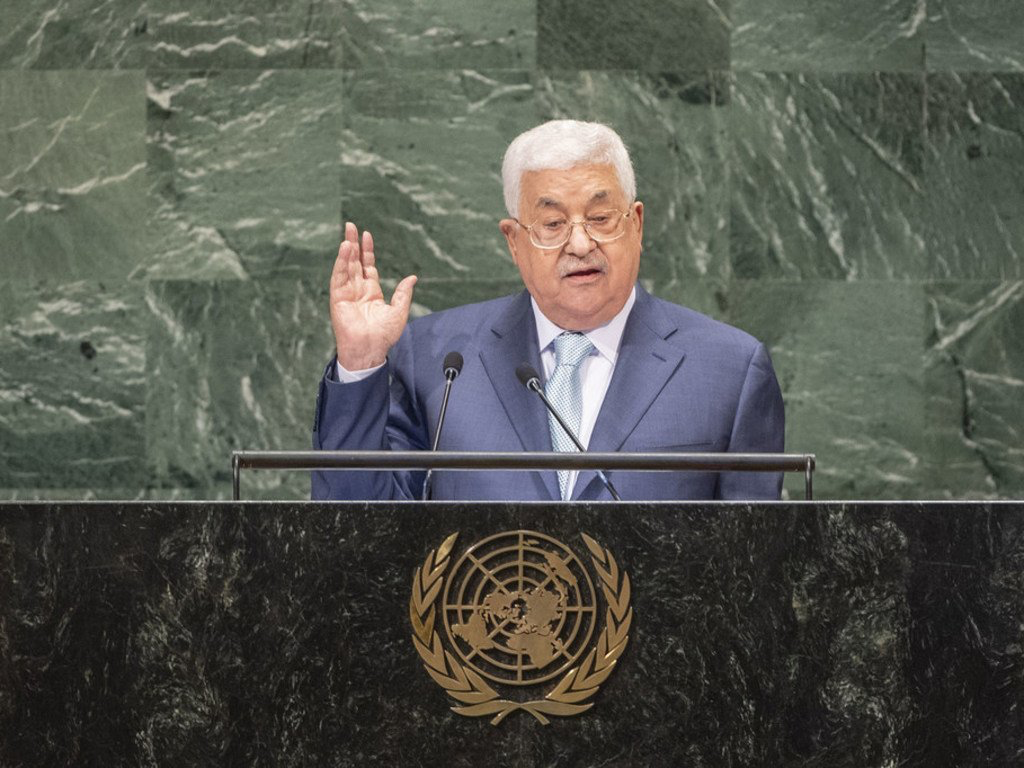 Israeli policies threaten ‘life and existence’ of Palestinians, Abbas tells UN