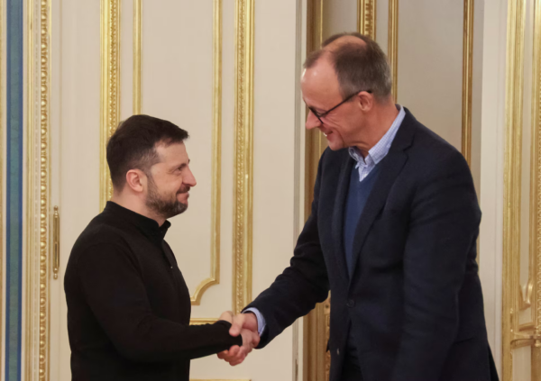 Merz unveils fresh military aid in Kyiv, calls on Putin to abandon senseless war