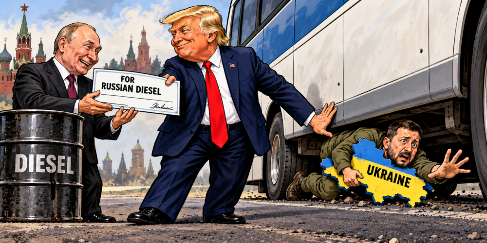 Did Trump throw Ukraine under the bus for Russian diesel?